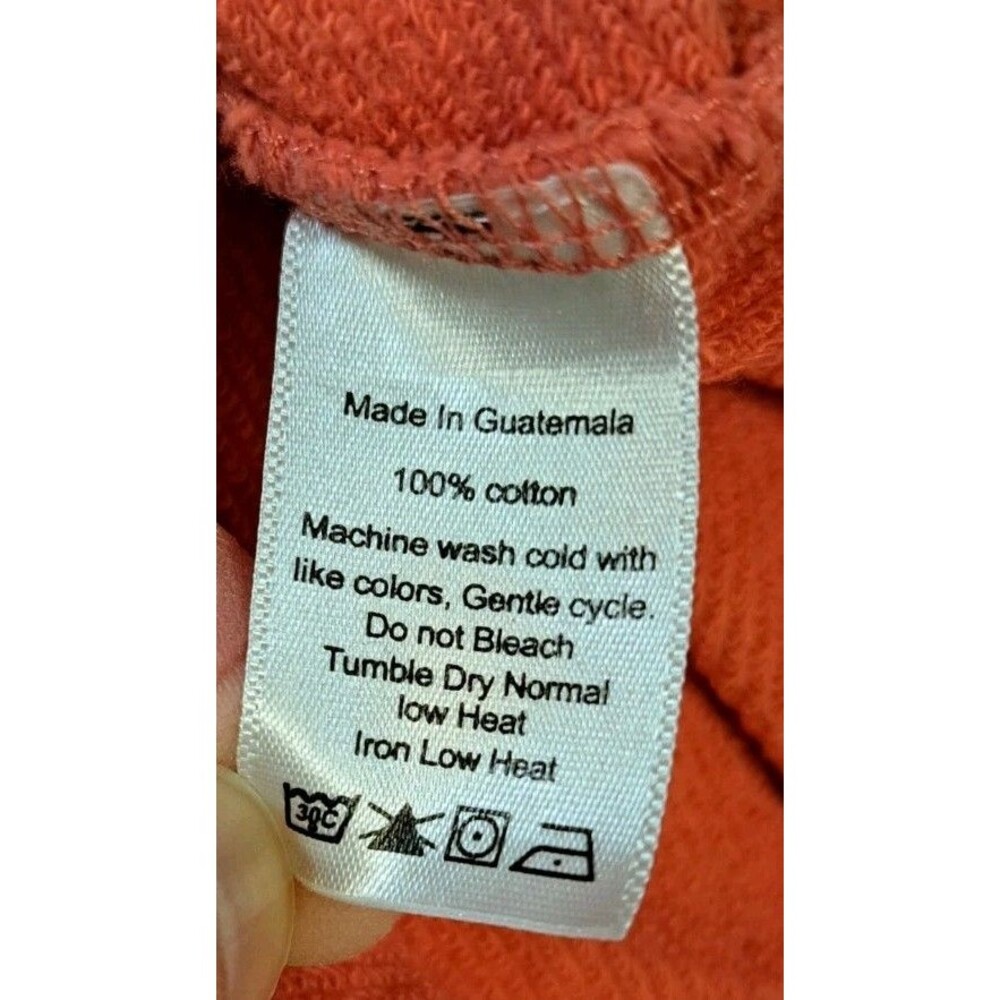 Unwind By League Grand Canyon Orange Hoodie Women’s XL - Picture 4 of 8